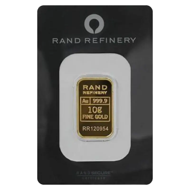 10g Gold Bar | Loxodonta Africana | Rand Refinery