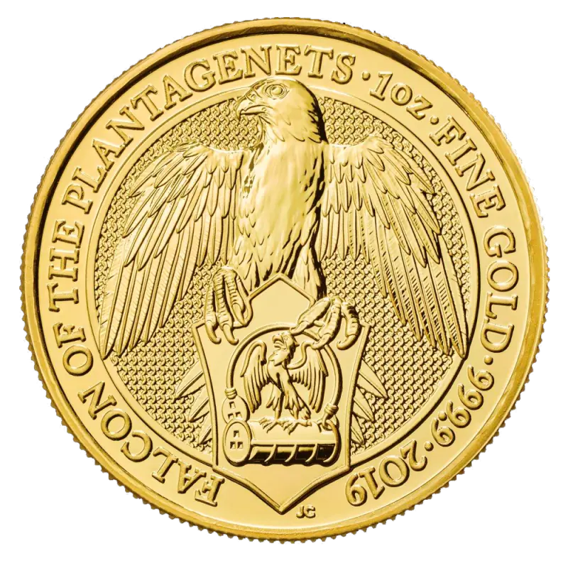 1 oz Queen’s Beasts Falcon Gold Coin | 2019