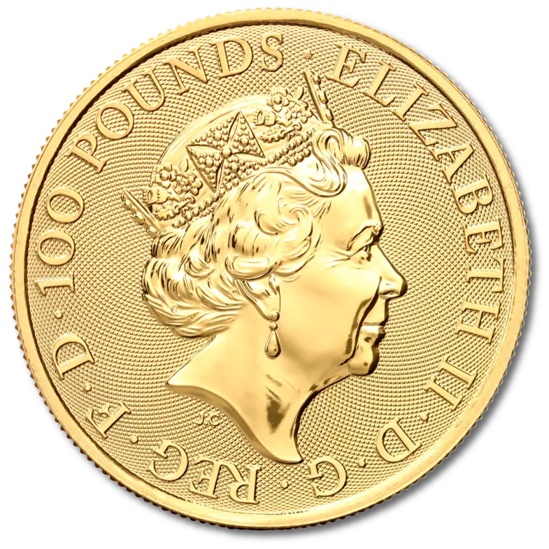 1 oz Queen’s Beasts Unicorn Gold Coin (2018)